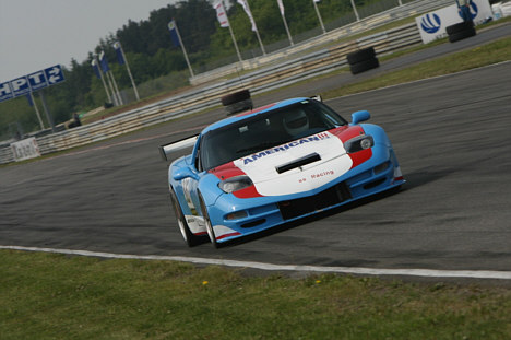 Hans-Henrik Pedersens nye racerbil, Corvette C5R